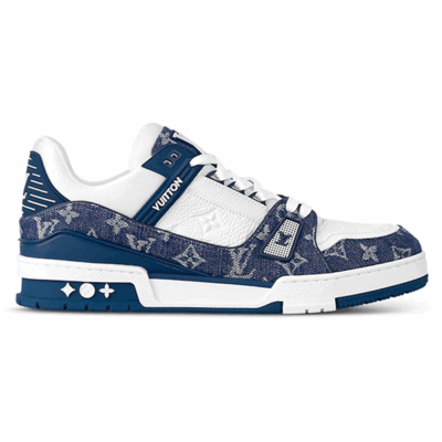 Louis Vuitton LV Trainer Sneaker ‘Denim Monogram Blue’